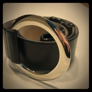 Chico’s Black leather belt
